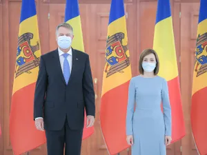 Maia Sandu a fost în România în decembrie anul trecut. FOTO: presidency.ro