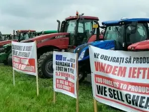 Agricultorii români protestează (imagine cu caracter ilustrativ) - Foto: News.ro