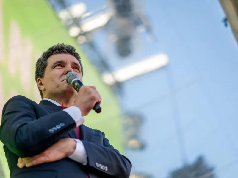 Nicuşor Dan, în turneu electoral pentru Preşedinţia României - Foto: Profimedia Images