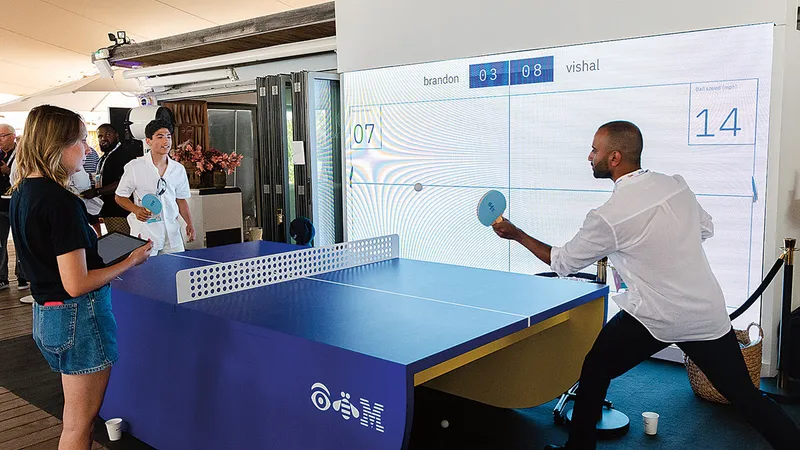 Mingea inteligentă de ping-pong de la IBM