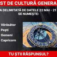 test de cultură generală Foto: Daniel Toșa