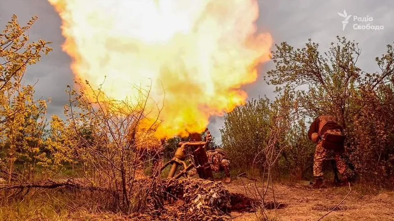 Rusia este "foarte îngrijorată" de contraatacuri în apropiere de Harkov, afirmă un oficial ucrainean/FOTO: Twitter/@GeneralStaffUA