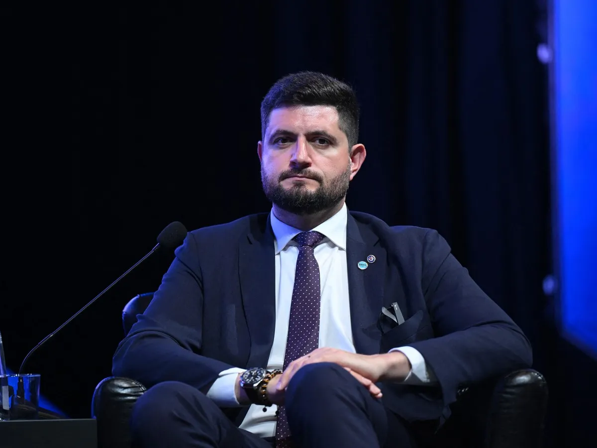 Dorin Junghietu, ministrul Energiei din Republica Moldova - Foto; Profimedia Images