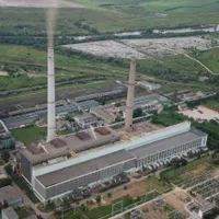 Termocentrala de la Ișalnița. / Foto: wikimedia.org