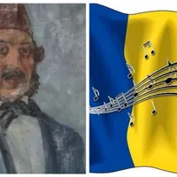 Anton Pann, stânga și steagul României, dreapta, imagine cu caracter ilustrativ - Foto: Colaj