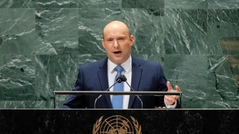 Premierul Israelului a dezvăluit la ONU trei unități nucleare secrete ale Iranului/foto: afp