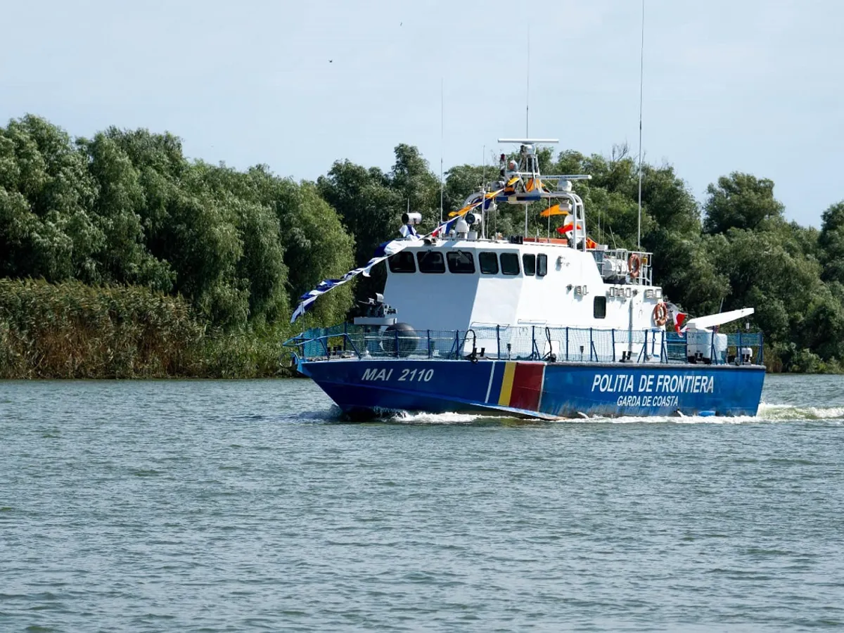 Accident naval pe Dunăre - Foto: Garda de Coastă (cu rol ilustrativ)
