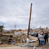 Președintele SUA a vizitat localitățile devastate de furtuni. FOTO: Facebook
