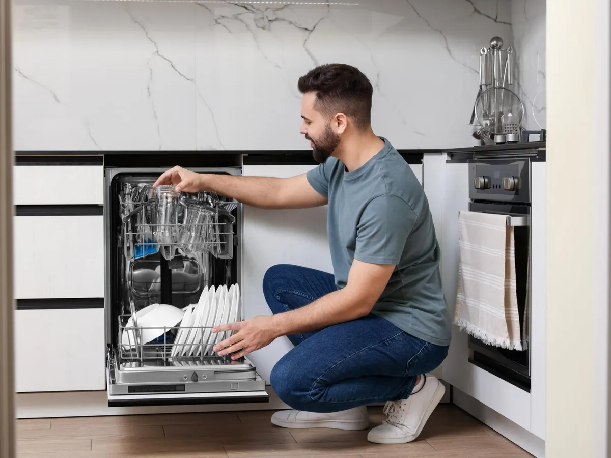 Cum să cureți corect o mașină de spălat vase? Scapi definitiv de mirosurile neplăcute și ai vase curate - Foto: Freepik (Imagine cu rol ilustrativ)