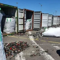 Peste 12 tone de deșeuri care au ajuns din Germania în România au fost returnate/FOTO: Facebook/PolitiadeFrontiera