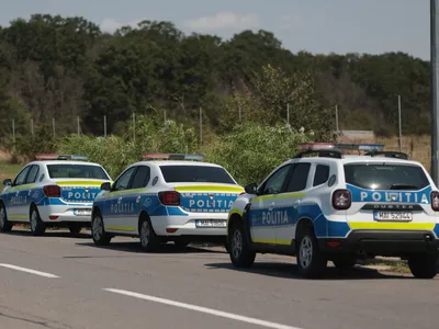 POliția a sosit la locul accidentului - FOTO  Inquam Photos / George Călin