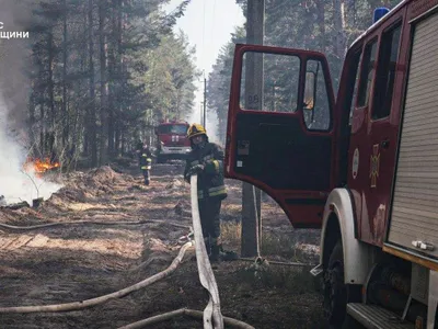 Pompierii încearcă să stingă focul - Foto: Profimedia image