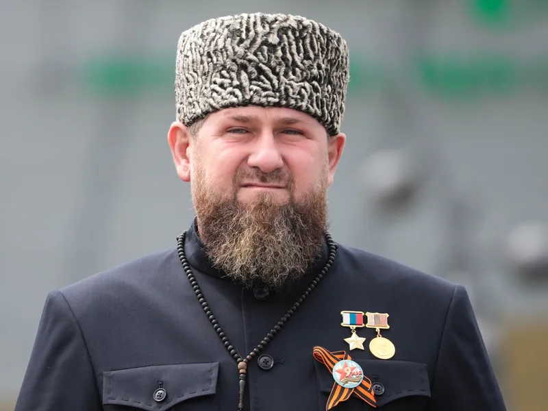 Președintele Ceceniei, Ramzan Kadîrov, este un apropait al lui Putin Foto: profimediaimages.ro