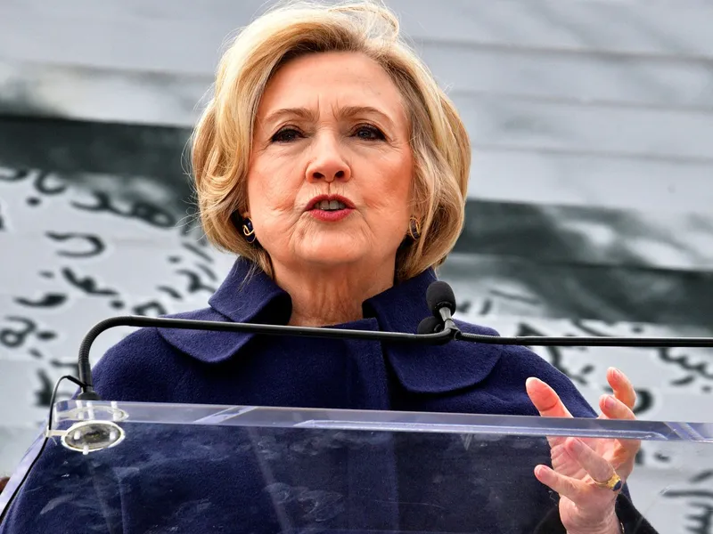 Clinton: „Discursul lui Zelenski a făcut legătura între lupta poporului lui și revoluția noastră” - FOTO: Profimedia