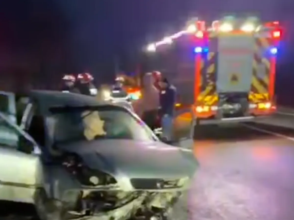 Accident în Lunca Corbului, județul Argeș - Foto: Facebook/ Ancheta Online - Captură foto