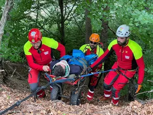 Un elicopter SMURD, solicitat la un accident grav de ATV - Foto: ISU Prahova (cu rol ilustrativ)