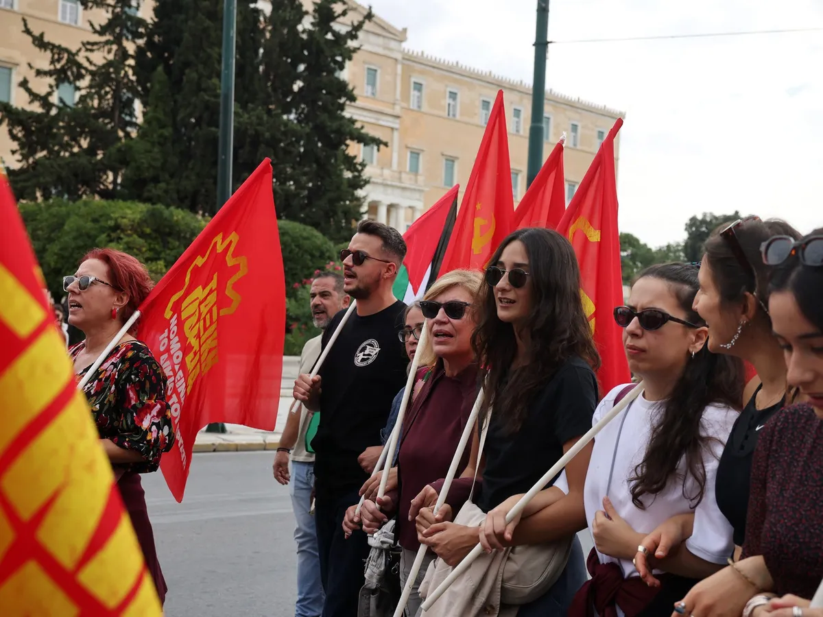 Protest în Grecia - Foto: Profimedia Images
