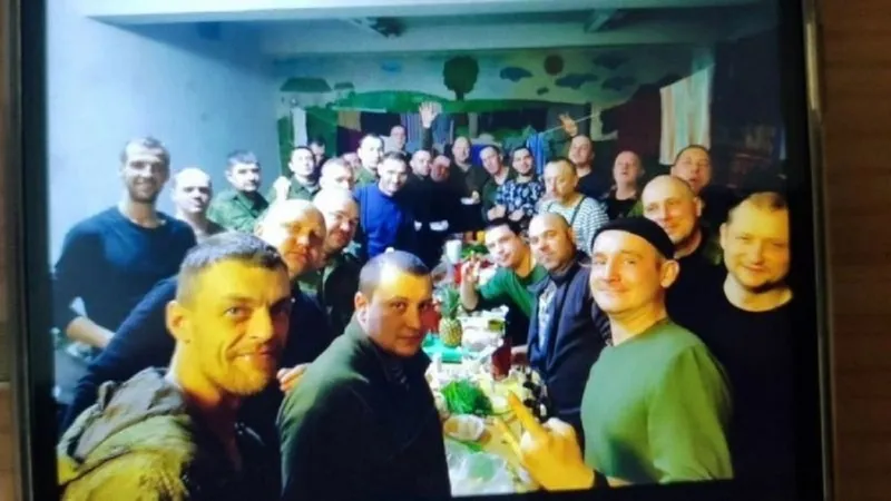Petrecerea de Anul Nou a soldaților ruși s-a sfârșit prost- FOTO Twitter