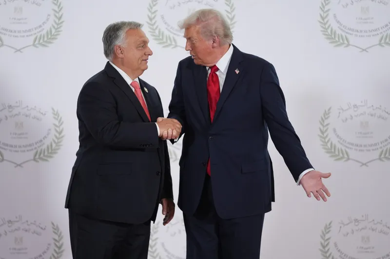 Viktor Orban și Trump - Foto: Profimedia Images