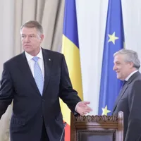 Antonio Tajani s-a întâlnit și cu președintele Klaus Iohannis. Foto Inquam Photos/Octav Ganea