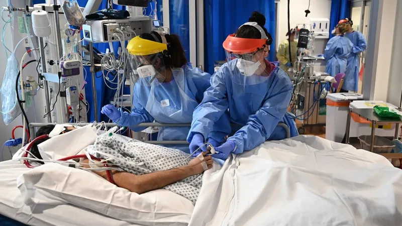 Spital Covid / bbc.com