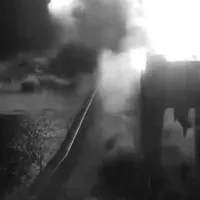 Momentul în care Rusia distruge barajul Nova Kahovka - Foto: Twitter/ @avaza1972