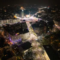 VIDEO Protest antiguvernamental uriaș, la Belgrad. „Luptăm pentru un stat de drept, fără corupţie” - Foto: Profimedia Images
