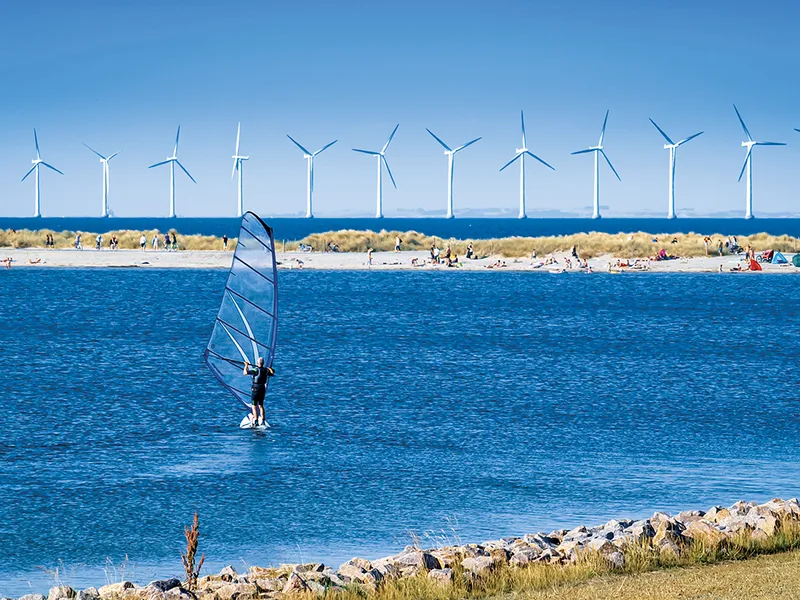 Turbine eoliene lângă Copenhaga