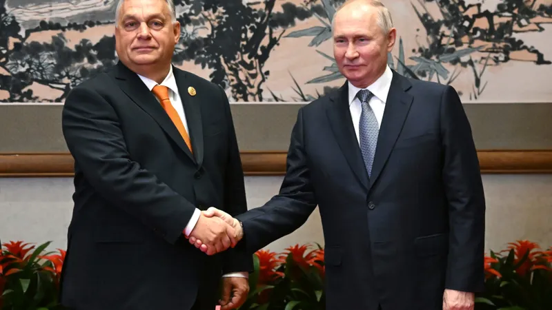 Viktor Orban și Vladimir Putin - Foto: Profimedia Images