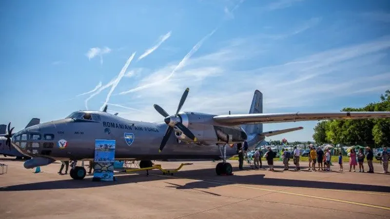 Antonov 30 (An-30) al Forțelor Aeriene Române. Foto: Bogdan Pantilimon, Statul Major al Forţelor Aeriene