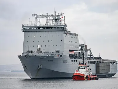 Nava de deminare RFA Lyme Bay a Marii Britanii - Foto: Profimedia Images
