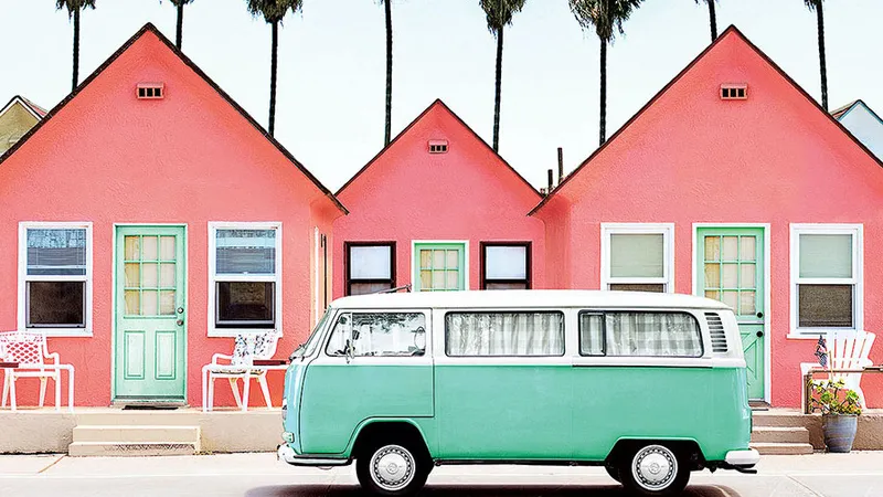 Căsuțele Roberts - Oceanside, California