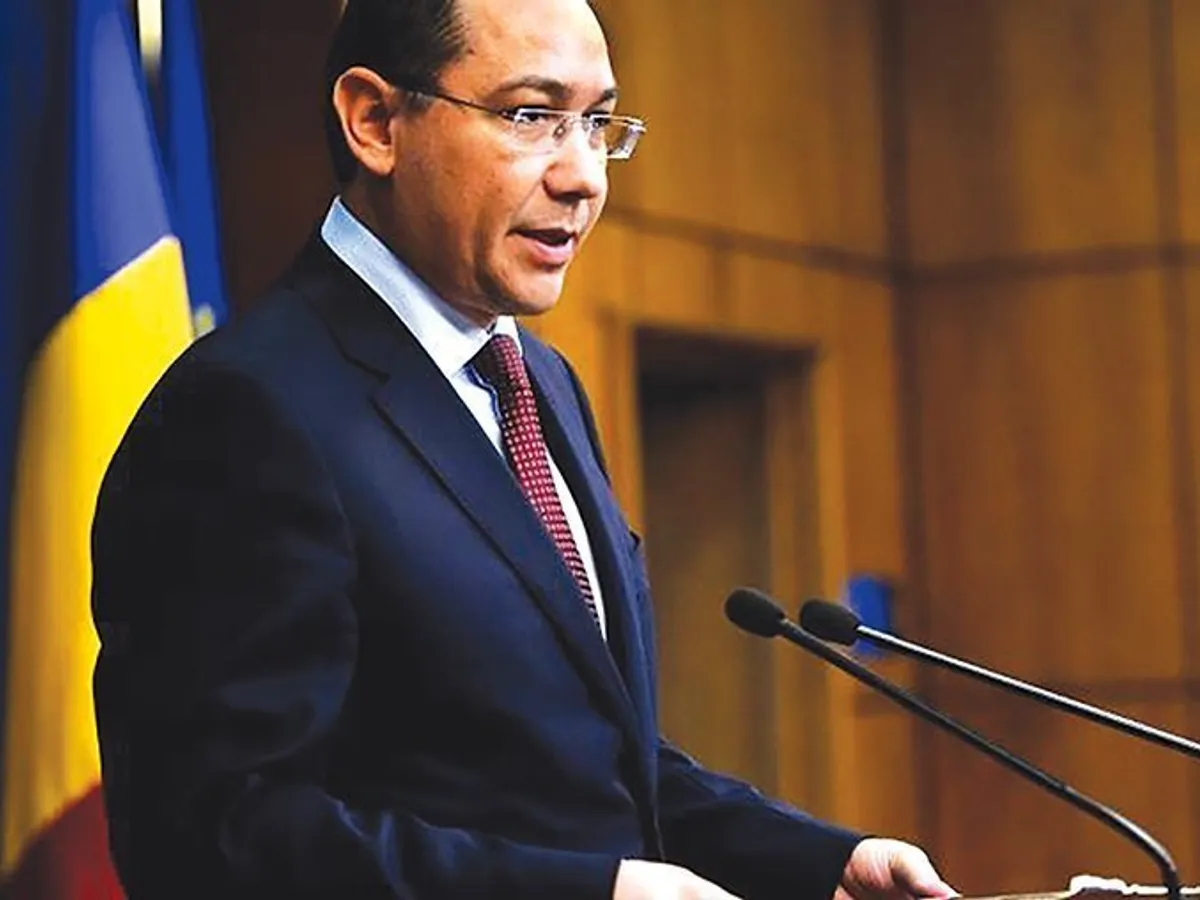 Victor Ponta este nașul lui Marius Manolache