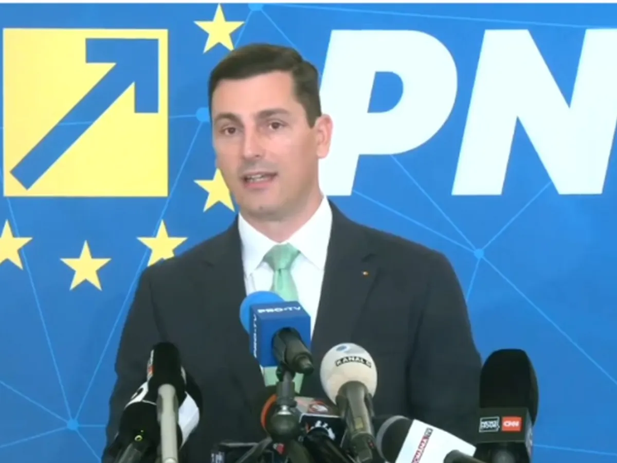 Ionel Bogdan, purtător de cuvânt PNL- Foto: Captură video