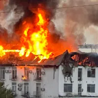 Incendiu violent la un hotel din Prahova - Foto: Facebook/ Ph Online
