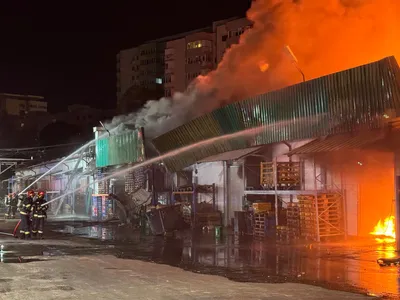 Incendiu în Pantelimon - Foto: ISU B-IF