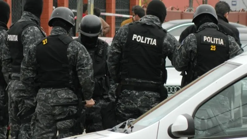 Polițiștii fac percheziţii într-un dosar de evaziune fiscală şi spălare de bani cu un prejudiciu de 4,2 milioane lei. / Foto: promptmedia.ro