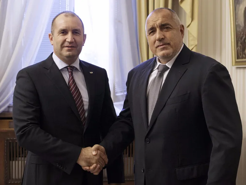 Radev și Borisov nu mai sunt de mult prieteni/FOTO: bnr.bg