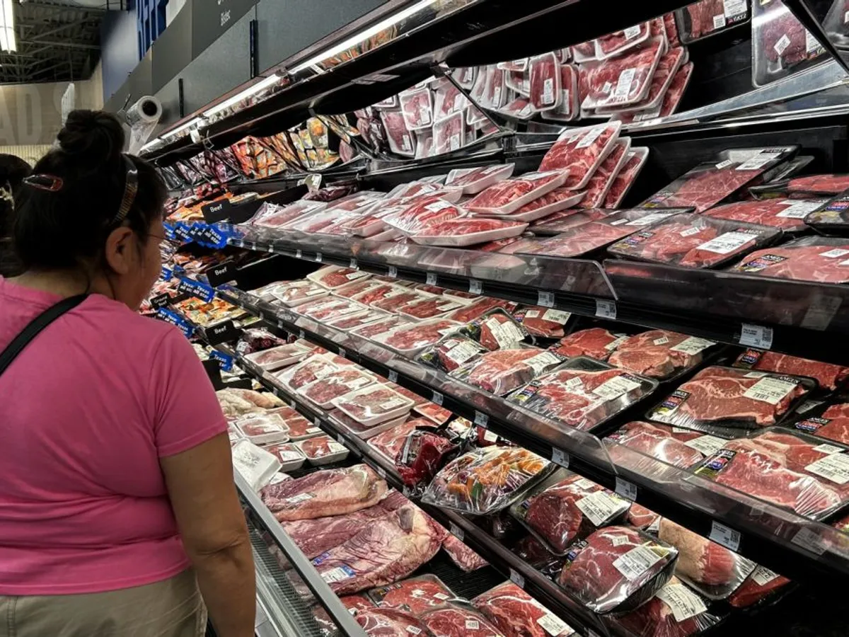 Caserole cu carne de vită, într-un supermarket din Houston, Texas - Foto: Profimedia Images