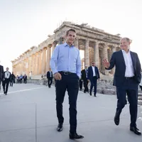Germania sare în apărarea Greciei după ce Turcia a acuzat Atena că "ocupă" insule de la Marea Egee - FOTO: Twitter/Olaf Scholz