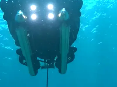 Dronaq subacvatică - FOTO Captură video