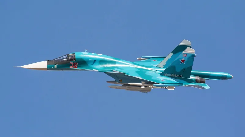 Avion de luptă Su-34 - Foto: Profimedia