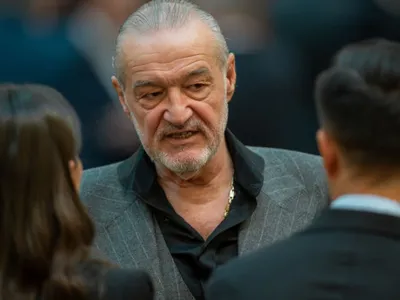 Gigi Becali, la înmormântarea lui Viorel Păunescu: ”Pentru mine, e o lecție. Regret că nu este acum unde trebuia să fie”
