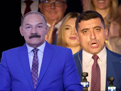 Dorin Popa și George Simion - Foto: Cdep.ro & Profimedia images