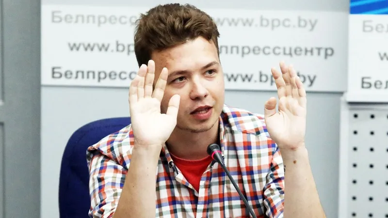 Roman Protasevici, oponent belarus - Foto: Profimedia Images