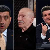 Victor Rebengiuc răspunde atacurilor lui Simion: „L-am văzut cum aproape îl lua de gât pe Nicușor” - FOTO: Colaj Newsweek, surse foto Profimedia si CineFAN.podcast / YouTube (imagine cu rol ilustrativ)