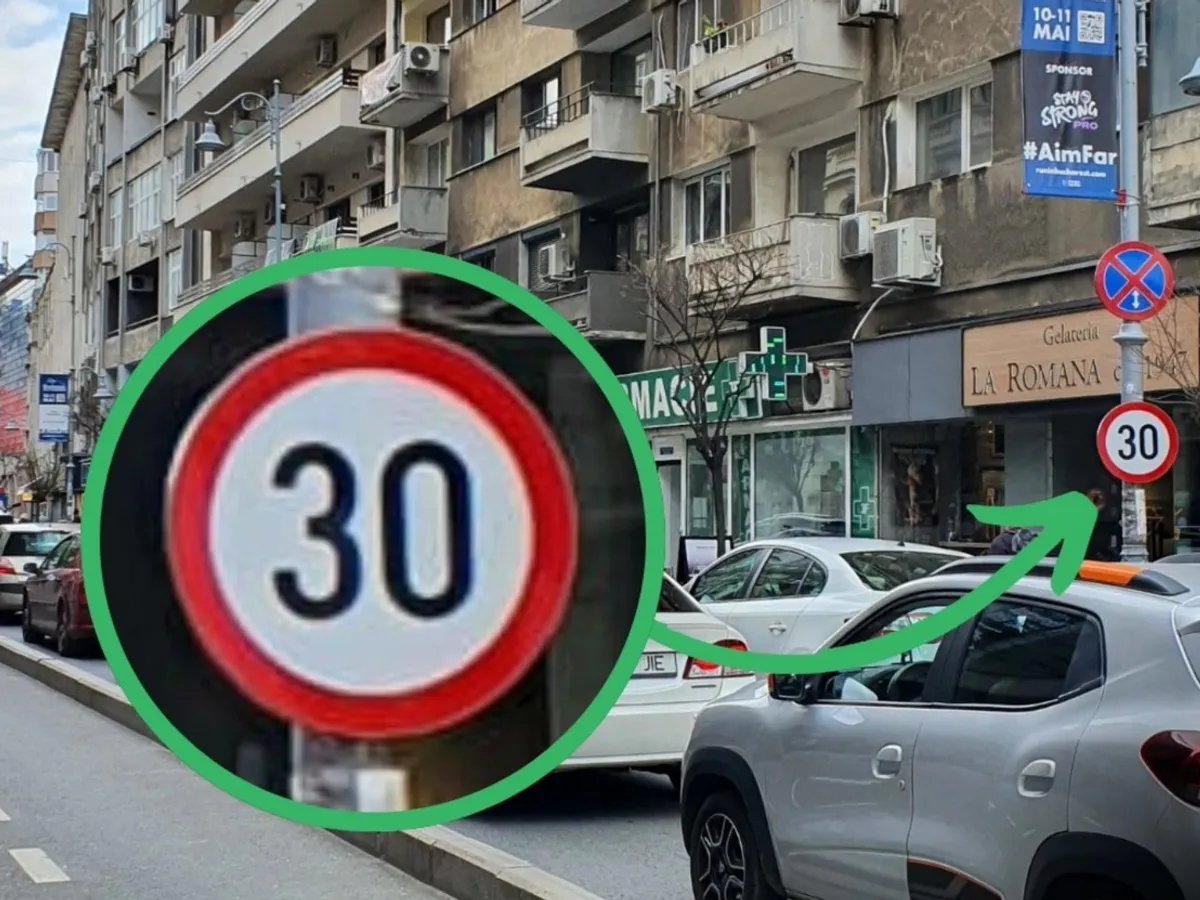 Atenție, șoferi! Viteza pe Calea Victoriei din București, coborâtă la 30 km/h. Bicicleta, mai rapidă - Foto: Facebook / Străzi pentru Oameni