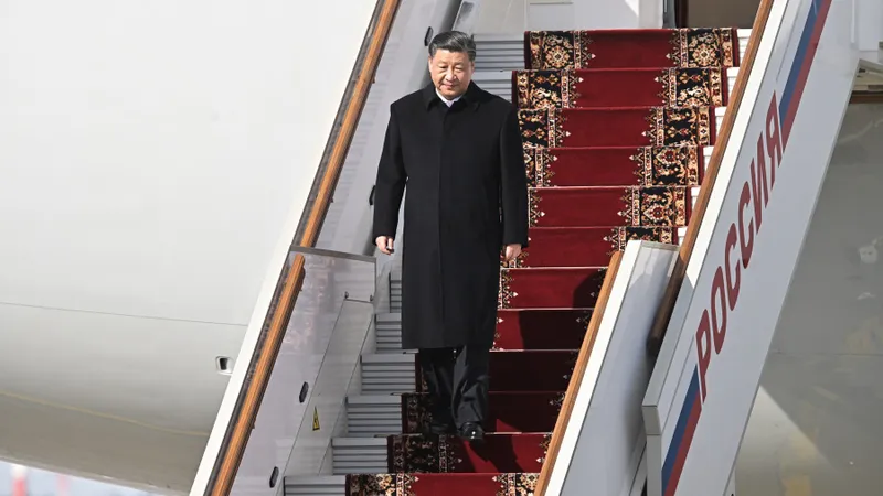Primele vorbe ale președintelui Chinei la Moscova - Foto: Profimedia