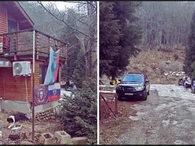 BOEC (Bulgaria United with One Goal)) a anunțat descoperirea unei locații legate de compania militară privată rusă Wagner - Foto: Novinite