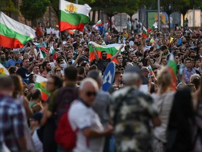 Proteste în Bulgaria/FOTO: hotnews.ro